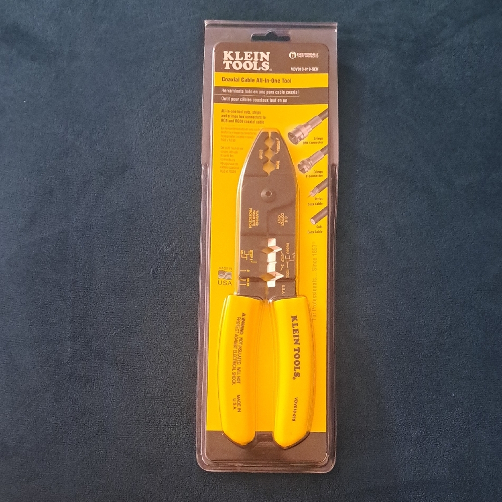 Klein Tools Yellow Cable Cutter